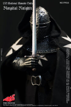 1/12 scale Fire Phoenix FP016 Medieval Hospital Knights Action Figure