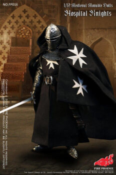 1/12 scale Fire Phoenix FP016 Medieval Hospital Knights Action Figure