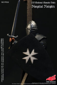 1/12 scale Fire Phoenix FP016 Medieval Hospital Knights Action Figure