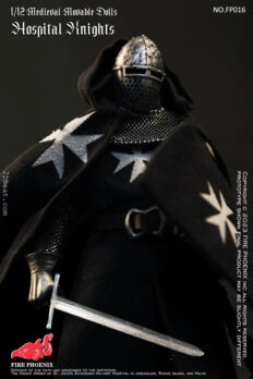 1/12 scale Fire Phoenix FP016 Medieval Hospital Knights Action Figure