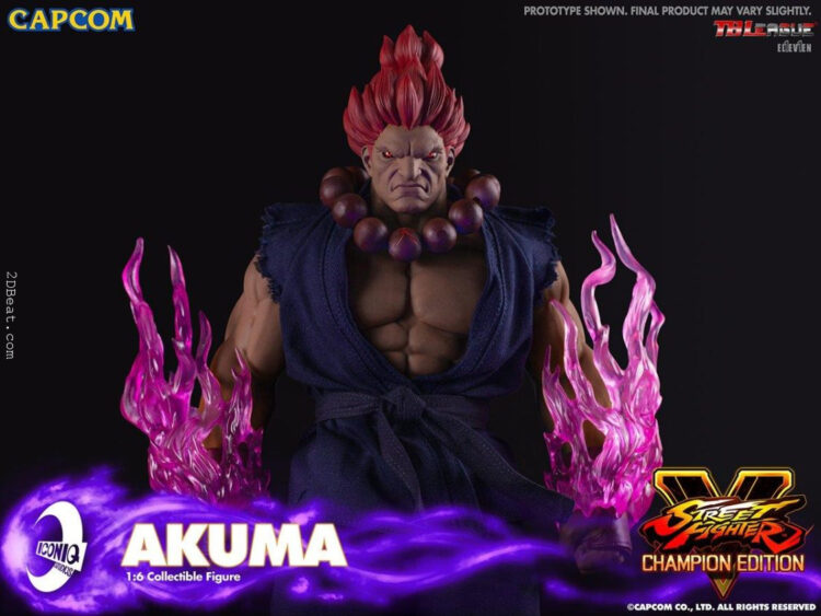 Mô hình nhân vật 1/6 Capcom X Iconiq Studios IQGS-05 Akuma - Street Fighter