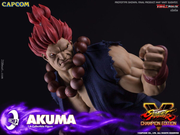 Mô hình nhân vật 1/6 Capcom X Iconiq Studios IQGS-05 Akuma - Street Fighter