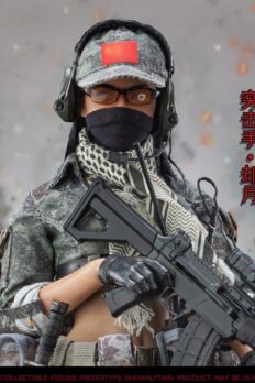 Mô hình action figure 1/6 FLAGSET FS-73052 PRC Nữ quân nhân xung kích