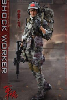 Mô hình action figure 1/6 FLAGSET FS-73052 PRC Nữ quân nhân xung kích