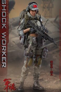 Mô hình action figure 1/6 FLAGSET FS-73052 PRC Nữ quân nhân xung kích