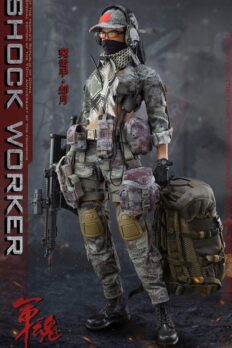 Mô hình action figure 1/6 FLAGSET FS-73052 PRC Nữ quân nhân xung kích