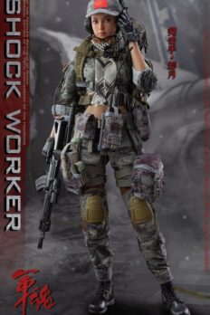 Mô hình action figure 1/6 FLAGSET FS-73052 PRC Nữ quân nhân xung kích