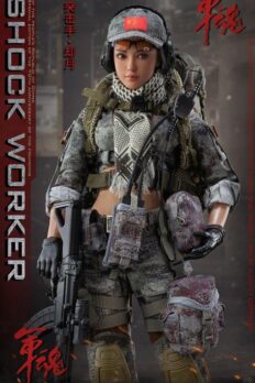 Mô hình action figure 1/6 FLAGSET FS-73052 PRC Nữ quân nhân xung kích