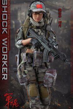 Mô hình action figure 1/6 FLAGSET FS-73052 PRC Nữ quân nhân xung kích