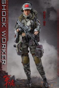 Mô hình action figure 1/6 FLAGSET FS-73052 PRC Nữ quân nhân xung kích