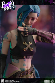 1/6 scale ONETOYS OT021 League of Legends Jinx  Deluxe Edition Action Figure