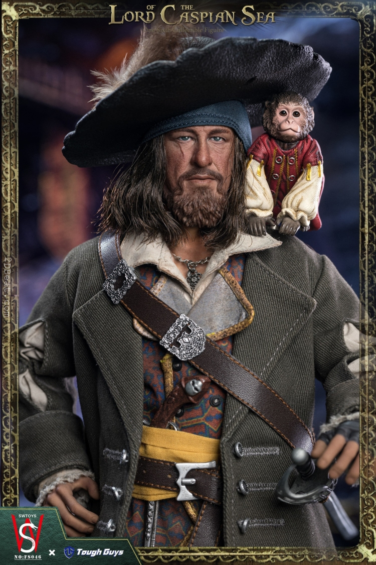 1/6 scale SWTOYS×Tough Guys FS046 Pirates of the Caribbean Hector Barbossa action figure