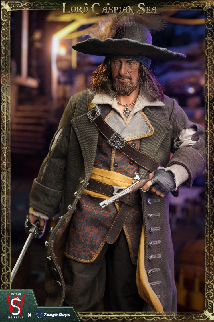 1/6 scale SWTOYS×Tough Guys FS046 Pirates of the Caribbean Hector Barbossa action figure