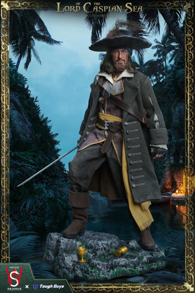 1/6 scale SWTOYS×Tough Guys FS046 Pirates of the Caribbean Hector Barbossa action figure