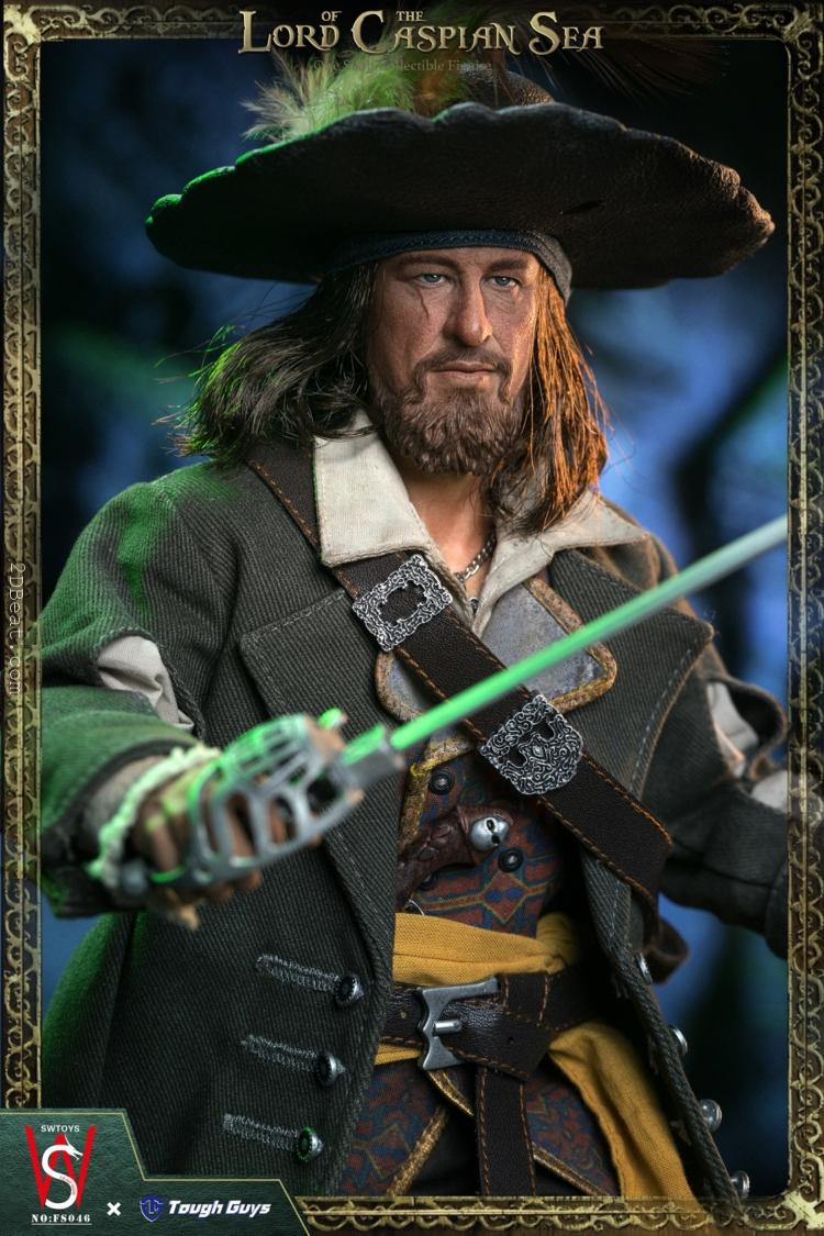 1/6 scale SWTOYS×Tough Guys FS046 Pirates of the Caribbean Hector Barbossa action figure