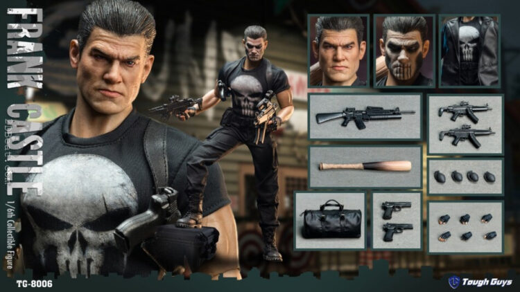 Tough Guys TG-8006 The Punisher Frank Castle 1/6 Action Figure