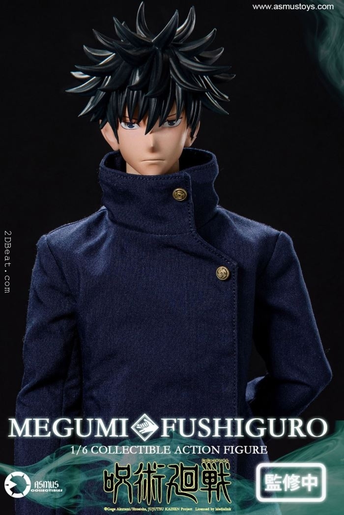 Mô hình action figure 1/6 Asmus Toys JJKS03A Fushiguro Megumi trong Jujutsu Kaisen