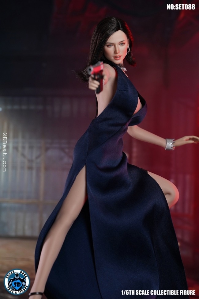 Mô hình nhân vật 1/6 Super Duck SET088Điệp Viên Cuba Paloma - Image 4