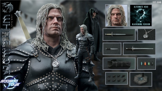 Mô hình action figure 1:6 Soosootoys SST048 The Witcher Geralt of Rivia - Image 16
