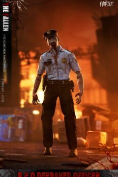 Mô hình Patriot Studio 1/12 Raccoon City R.P.D Officer phiên bản Fallen và Angry