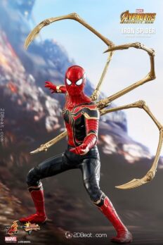 Mô Hình Chính Hãng 1/6 Hot Toys MMS482 Iron Spider - Avengers: Infinity War