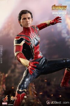 Mô Hình Chính Hãng 1/6 Hot Toys MMS482 Iron Spider - Avengers: Infinity War