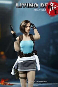 Mô hình 1/6 Jill Valentine Resident Evil với Body Silicon Khung Thép 28 Khớp