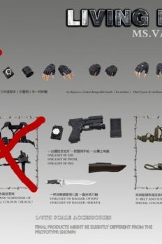 Mô hình 1/6 Jill Valentine Resident Evil với Body Silicon Khung Thép 28 Khớp