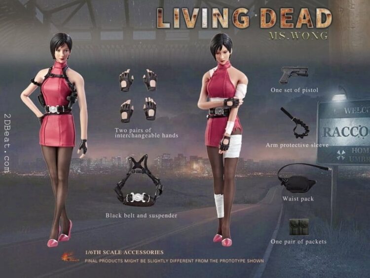 Mô Hình 1/6 Chính Hãng HOT HEART Ada Wong trong game Resident Evil