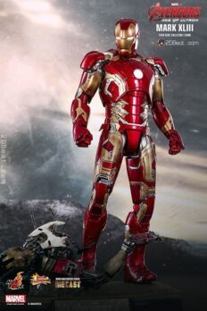 Mô Hình 1/6 Hot Toys Iron Man MK43 Mark XLIII Avengers: Age of Ultron tái bản phát hành lại