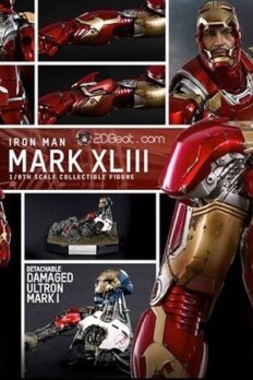 Mô Hình 1/6 Hot Toys Iron Man MK43 Mark XLIII Avengers: Age of Ultron tái bản phát hành lại