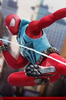 Mô Hình Chính Hãng Hot Toys Marvel's Spider-Man Scarlet Spider Action Figure