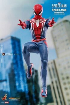 Mô Hình HOT TOYS Chính Hãng Marvel's Spider-Man - Spider-Man (Advanced Suit) 1:6 Scale