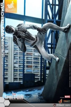 Mô Hình 1/6  Hot Toys Chính Hãng Spider-Man Negative Suit Exclusive