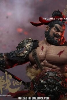 Mô Hình Trương Phi Inflames Toys 1/6 Scale phiên bản Bloody Battle