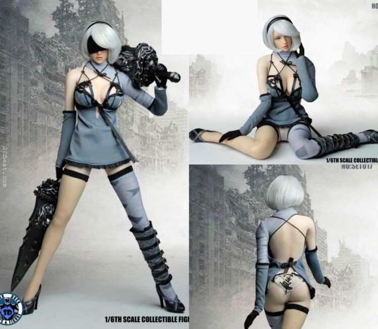 [Order] Super Duck SET017 – 2B NIER: AUTOMATA FullSet 1/6 + Body Phicen