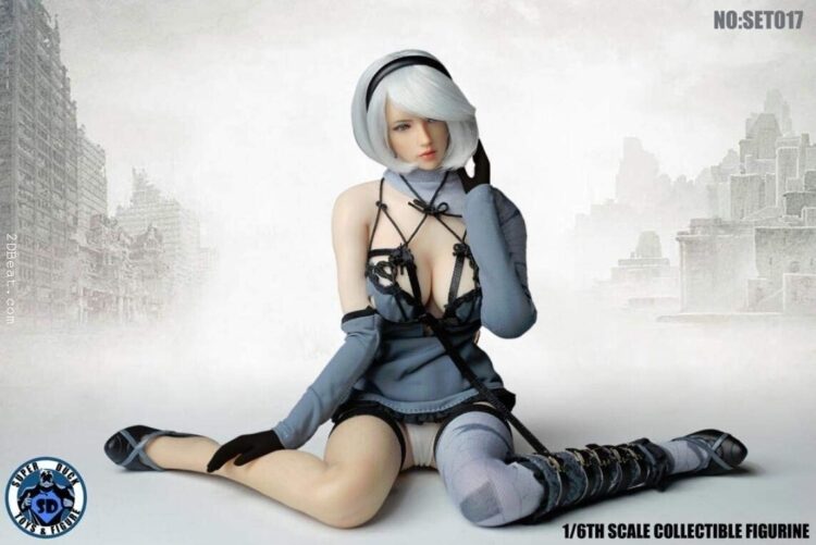 [Order] Super Duck SET017 – 2B NIER: AUTOMATA FullSet 1/6 + Body Phicen