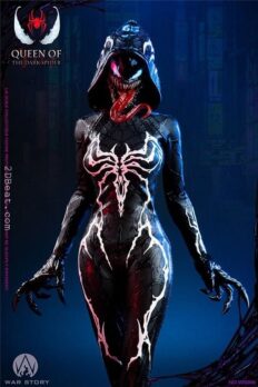 Mô hình 1/6 War Story She-Venom Queen of the Dark Spider phiên bản thường