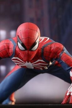 Mô Hình HOT TOYS Chính Hãng Marvel's Spider-Man - Spider-Man (Advanced Suit) 1:6 Scale