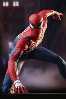 Mô Hình HOT TOYS Chính Hãng Marvel's Spider-Man - Spider-Man (Advanced Suit) 1:6 Scale