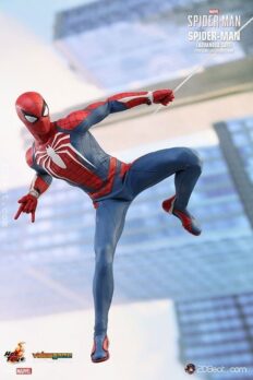 Mô Hình HOT TOYS Chính Hãng Marvel's Spider-Man - Spider-Man (Advanced Suit) 1:6 Scale
