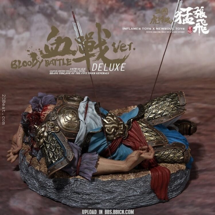 Mô Hình Inflames Toys Trương Phi 1/6 Phiên Bản Bloody Deluxe