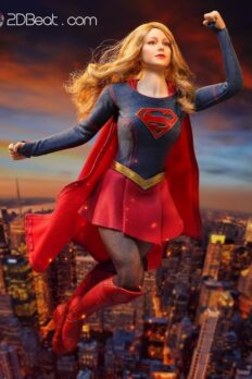 Mô Hình SuperGirl 1/6 Body Silicon Khung Thép