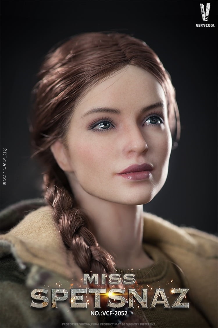 Mô hình 1:6 VeryCool VCF-2052 Russian Special Combat Women Soldier - Image 5