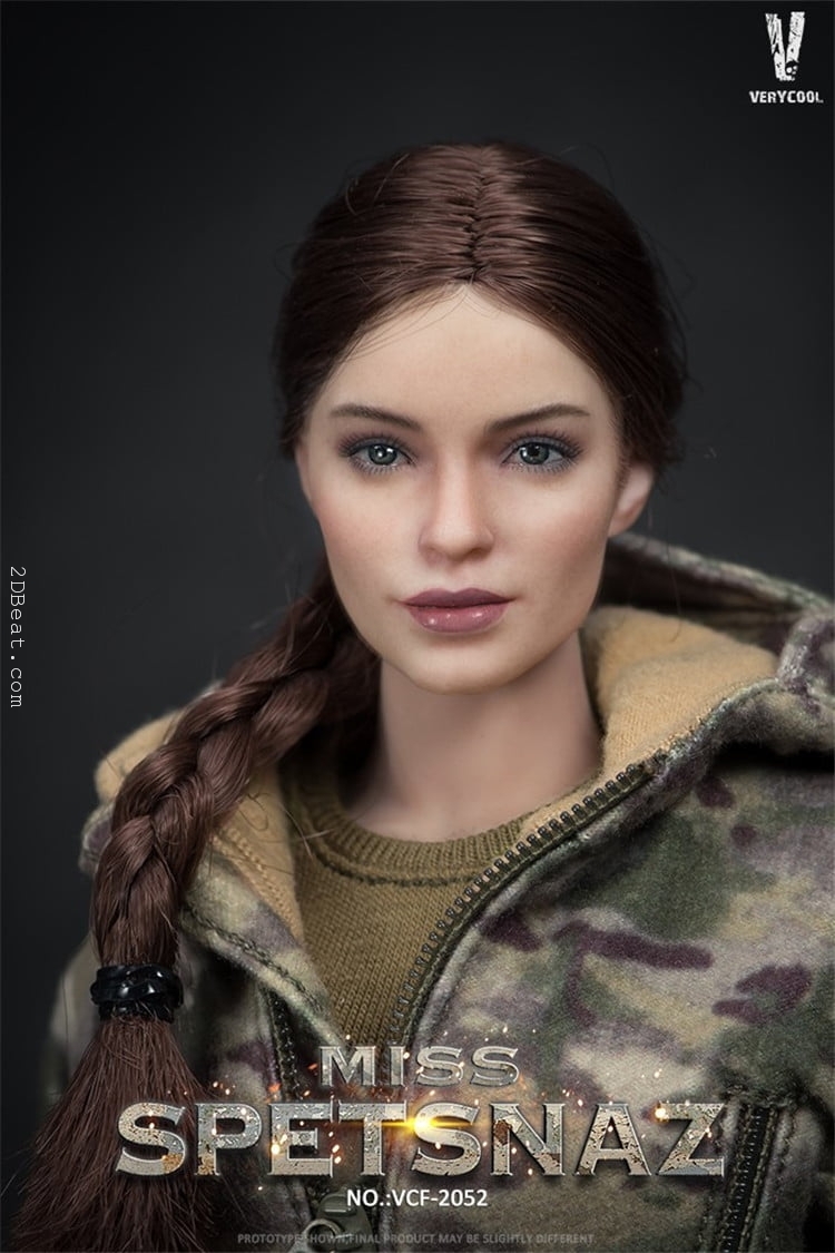 Mô hình 1:6 VeryCool VCF-2052 Russian Special Combat Women Soldier - Image 2