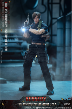 [In-Stock] Patriot Studio 1/12 Resident Evil Leon S. Kennedy action figure + Bonus Pack