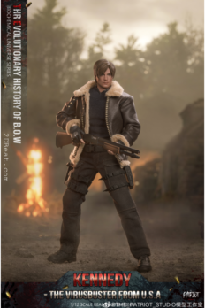 [In-Stock] Patriot Studio 1/12 Resident Evil Leon S. Kennedy action figure + Bonus Pack