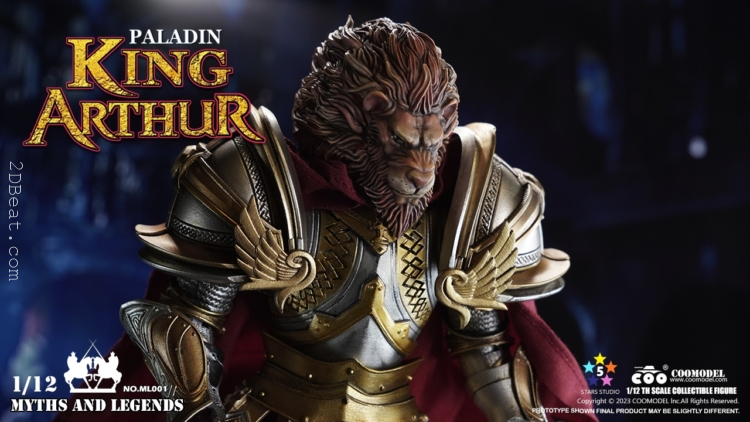 1/12 COOModel CM-ML001 Myth and Legend King Arthur Paladin action figure