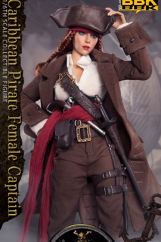 1/6 scale BBK-017 Pirates of the Caribbean Female Captain Sophia Collectible Figure