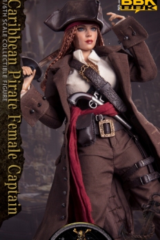 1/6 scale BBK-017 Pirates of the Caribbean Female Captain Sophia Collectible Figure